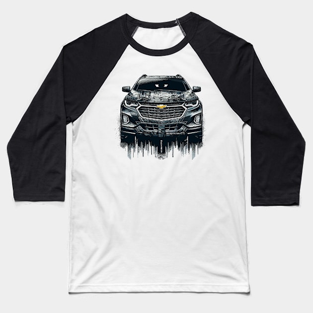 Chevrolet Equinox Baseball T-Shirt by Vehicles-Art